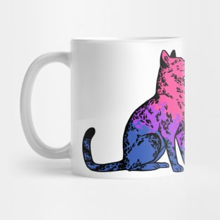 bi pride kitty Mug